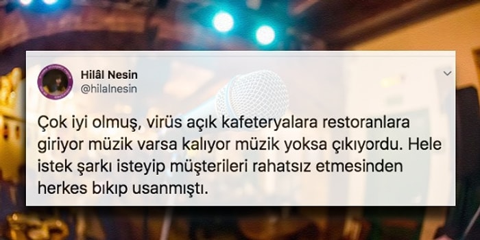 Çıt Çıkmayacak! Koronavirüs Sebebiyle Mekanlarda Müziğin Yasaklanması Müzisyenler Dahil Herkesi Ayağa Kaldırdı