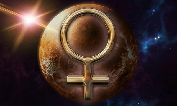 5. Cumayı göstermek için Venüs'ün astrolojik sembolü kullanılabilir.