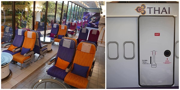 4. Международный ресторан Thai Airlines, Таиланд