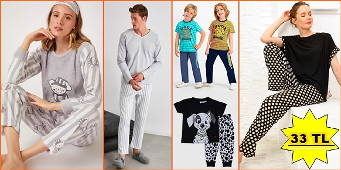 Bahar ve Kış Aylarında Geceler Boyu Yanınızdan Ayrılmayacak Güzellikte 17 Pijama Takımı