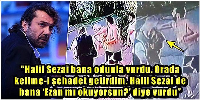 67 Yaşındaki Bir Kişiyi Öldüresiye Döven Halil Sezai'nin Korkunç Görüntüleri Ortaya Çıktı, Tepkiler Çığ Gibi Büyüdü!