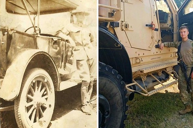 14. "Büyük büyükbabam ve ben tam olarak 100 yıl arayla aynı yerde eğitim almışız."