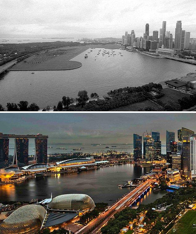 15. "2000'deki Singapur ve şimdiki hali"