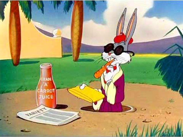 22. Bugs Bunny karakterinin havuç yeme duruşu için It Happened One Night filmindeki Clark Gable'ın havuç yeme sahnesinden esinlenilmiş.