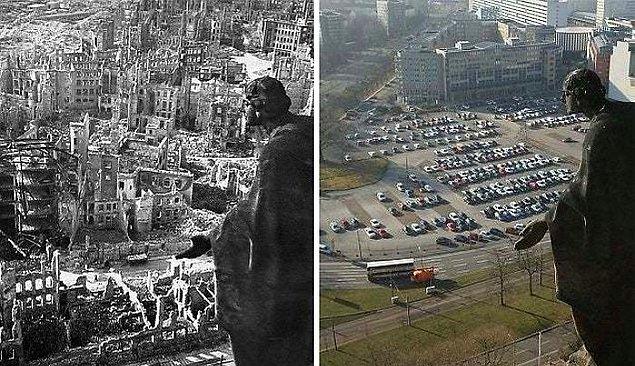 25. "İkinci Dünya Savaşındaki Dresden / 2020'deki Dresden"