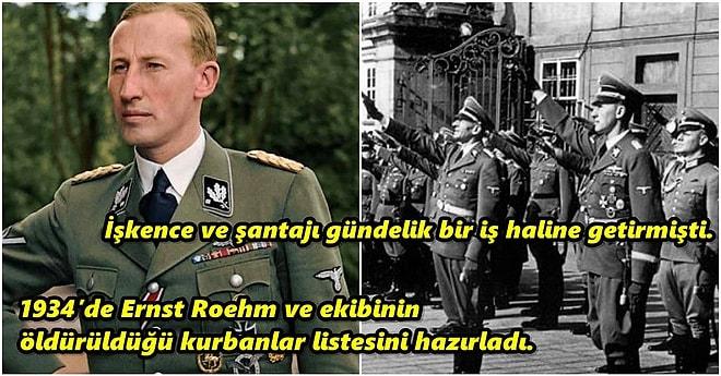 İntikam Amacıyla Yaptığı Dehşet Verici Katliamlarla "Prag Kasabı" Olarak Anılan Nazi Generali Reinhard Heydrich