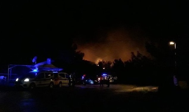 Şıldak, yangın bölgesine hareket ettiğini, bölgede incelemelerin ardından net bilgilerin edinileceğini kaydetti.