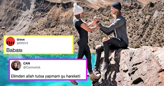 Partnerlerine Güvenip Uçurumda Durmamak İçin Nedenlerini Sıralarken Herkese Kahkaha Attıran 17 Kişi