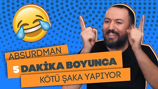 Absurdman 5 Dakika Boyunca Kötü Şaka Yapıyor | Mukbang & Yer Misin Yemez Misin