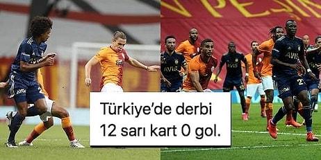 12 Sarı Kartın Çıktığı Zevkli Derbi Golsüz Beraberlikle Sonuçlandı! Galatasaray-Fenerbahçe Maçında Yaşananlar ve Tepkiler