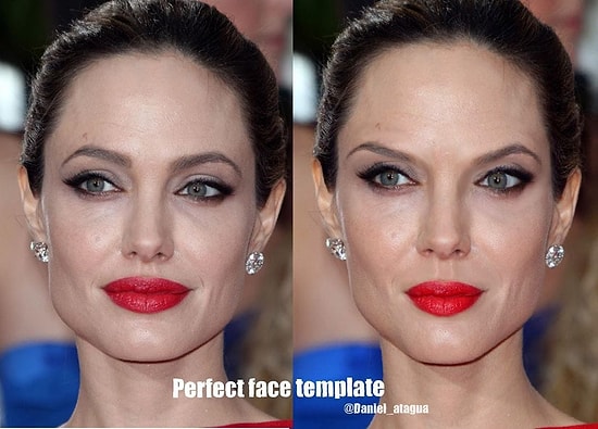 Художник показывает, как выглядели бы звезды, будь у них идеальные пропорции лица