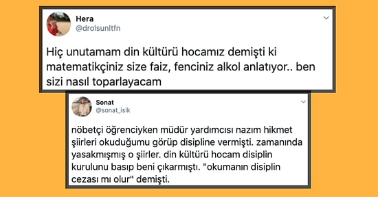 Din Kültürü ve Ahlak Bilgisi Dersi Öğretmenleriyle İlgili Kâh Sinirlendiren Kâh Tebessüm Ettiren Anıları Paylaşan İnsanlar