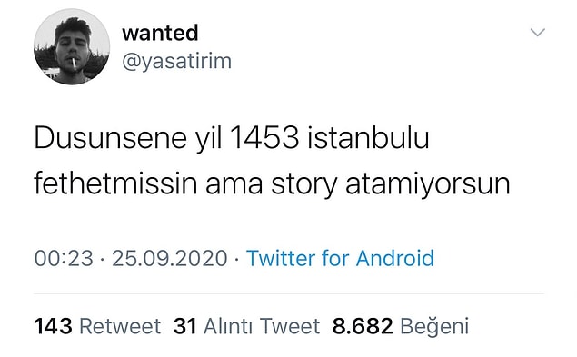 16. Tabii hayatta tek amaç story atmak olunca çok doğal.