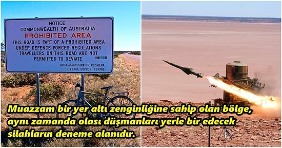 Buraya Girmek Zinhar Yasak: Avustralya'nın 51. Bölgesi Woomera Yasak Alanı