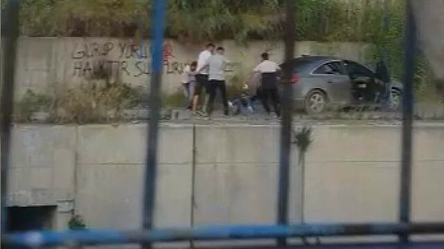 6. Gaspçıların bir adamı darp ettikten sonra dere yatağına atması...