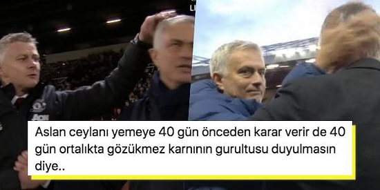 10 Ay Bu Anı Beklemiş! Solskjaer'in Kendisine Yaptığı Hareketi Unutmayan Jose Mourinho İntikamını Feci Aldı