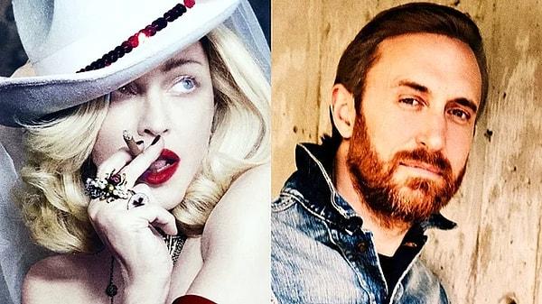2. Dünyaca ünlü şarkıcı Madonna, David Guetta’yı akrep burcu olduğu için reddetti!