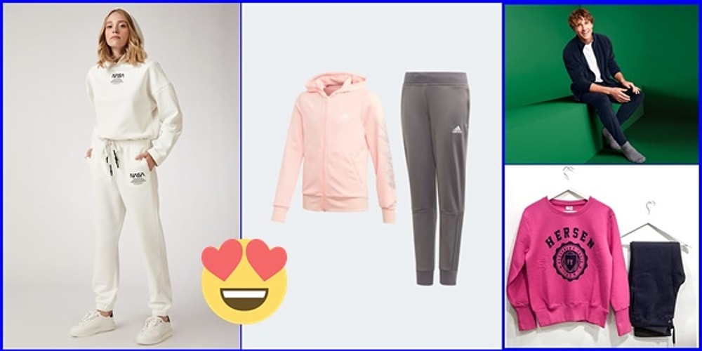Bu Sonbahar Evde Rahat Rahat Giyip Çalışabilmeniz İçin Tasarlanmış 21 Eşofman Takımı