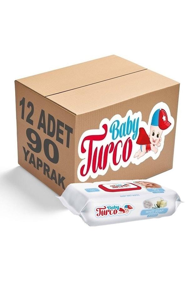 5. Baby Turco piyasaya yeni girse de hızla ilerleyen markalardan. Şu anda ıslak mendilinde şahane indirim var.