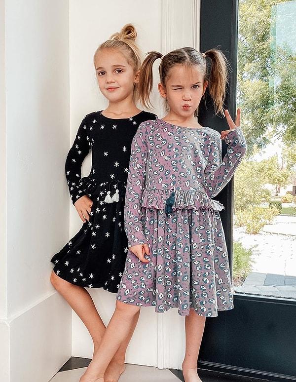 Arizona'da yaşayan 5 yaşındaki Emma ve Mila Stauffer, anneleri Katie Stauffer'ın Instagram hesabının yıldızları ve sponsorlu gönderi başına 7-11 bin dolar arasında para kazanıyorlar.
