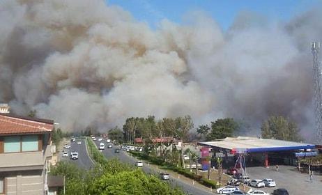 Polisten Tahliye Anonsu: Hatay'da Orman Yangını Yerleşim Yerlerine Sıçradı