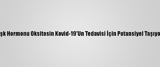 Aşk Hormonu Oksitosin Kovid-19'Un Tedavisi İçin Potansiyel Taşıyor