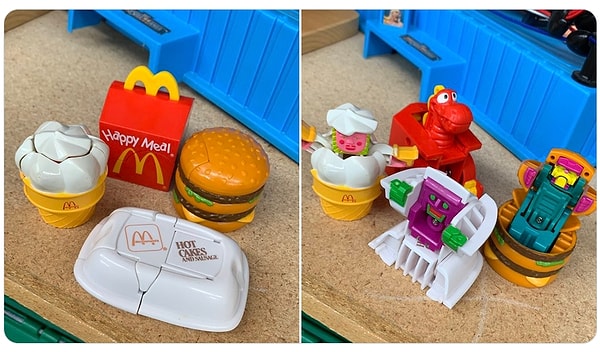 10. Эти современные игрушки из McDonald’s — ничто, по сравнению с нашими артефактами!