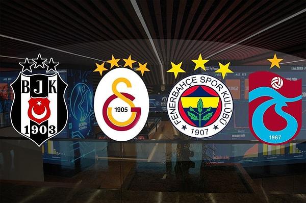 "Dört büyükler" olarak adlandırılan Beşiktaş, Fenerbahçe, Galatasaray ve Trabzonspor'un borçları her geçen sezon katlanarak artıyor.