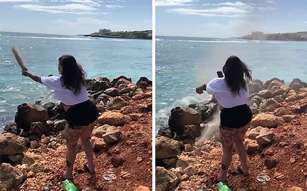 9. Пошла на берег океана, чтобы бросить в него прах своей умершей матери. И он попал ей прямо в лицо. Если это не метафора 2020 года, то я не знаю, что это такое