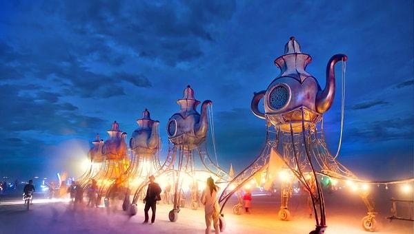 8. Burning Man Festivali