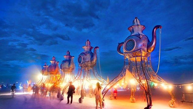 8. Burning Man Festivali