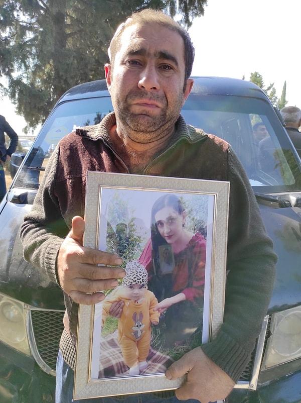 Saldırıda annesi Züleyha Şahmezerova’un kucağındayken hayatını kaybeden 1 yaşındaki Medine, annesiyle aynı tabutta defnedildi.