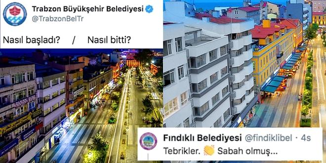 'Nasıl Başladı, Nasıl Bitti' Akımına Katılan Trabzon Büyükşehir Belediyesi'nin Anlaşılmayan Paylaşımına Yapılan Güldüren Yorumlar