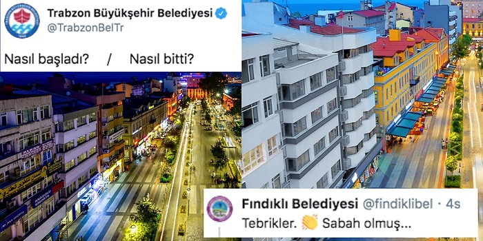 'Nasıl Başladı, Nasıl Bitti' Akımına Katılan Trabzon Büyükşehir Belediyesi'nin Anlaşılmayan Paylaşımına Yapılan Güldüren Yorumlar