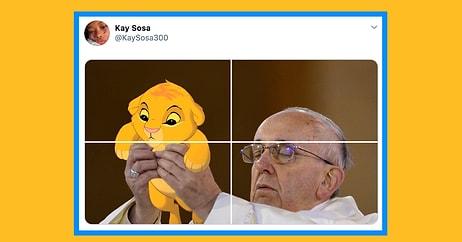 Twitter Goygoycuları Tarafından Papa Francis’in Fotoğrafına Yapılan Birbirinden Komik Monteler