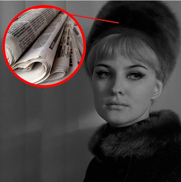 4. Газеты помогали советским меховым шапкам оставаться как новыми.