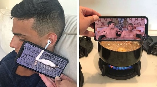 Парень "оживляет" обычные предметы с помощью смартфона без использования фотошопа