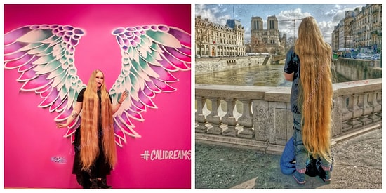 Рапунцель наших дней: 31-летняя девушка из Германии не стрижет волосы вот уже 15 лет (13 фото)