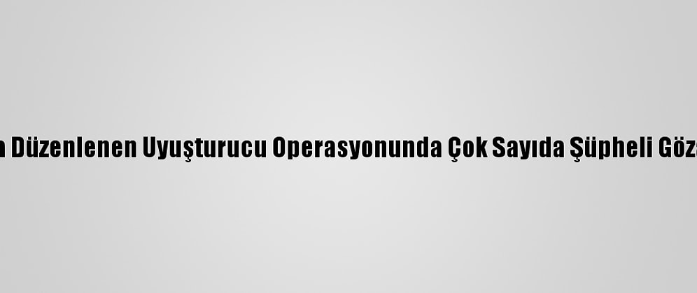 Beyoğlu'nda Düzenlenen Uyuşturucu Operasyonunda Çok Sayıda Şüpheli Gözaltına Alındı