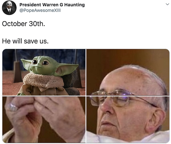 «30 октября. Это наше спасение».