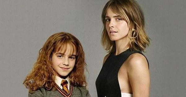 Emma Watson, Harry Potter film serisinde canlandırdığı Hermione Granger karakteriyle tanındı.
