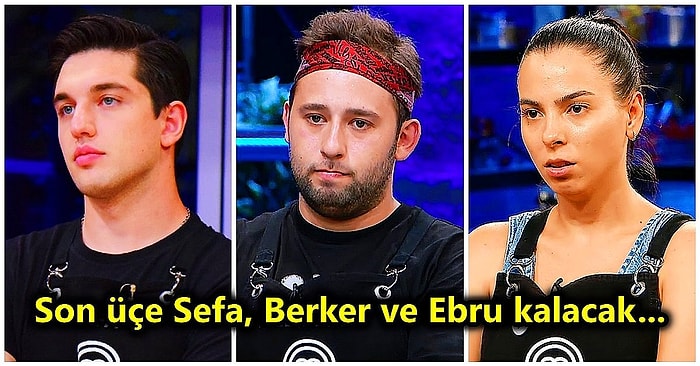 MasterChef'te Kazanan ve Elenen Bilgileri Yine Sızdırıldı! Dedikoduların Bir Bir Doğru Çıkması Gözleri Prodüksiyona Çevirdi