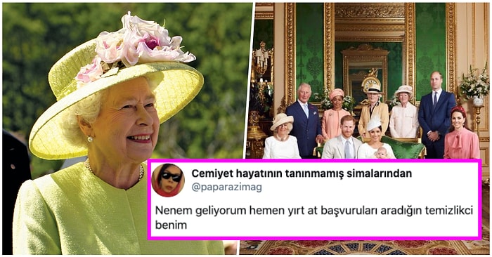 Kalkın Temizlikçi Olacağız! Kraliçe II. Elizabeth'in Fıstık Gibi Maaş Vereceği Yatılı Temizlikçi İlanı Aklımızı Aldı