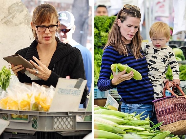 Дженнифер Гарнер тоже из тех, кто покупает продукты сам.