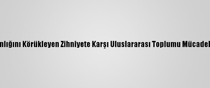 Erbaş: "İslam Düşmanlığını Körükleyen Zihniyete Karşı Uluslararası Toplumu Mücadeleye Davet Ediyorum"