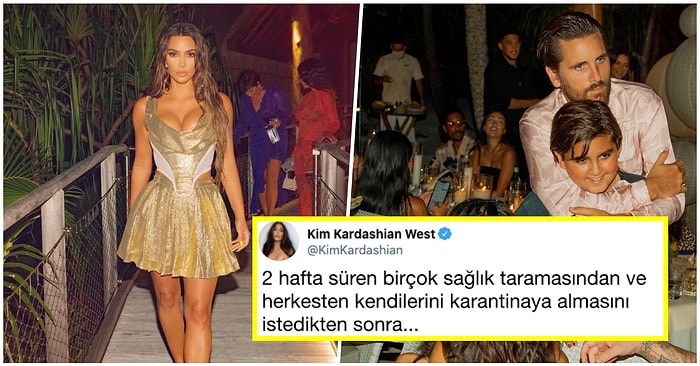 Koronavirüs Yokmuş Gibi! Kim Kardashian'ın Özel Bir Adada Yaptığı 'Mütevazı' Doğum Günü Partisi Tepkilerin Odağında