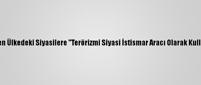 Fransız Ekonomistten Ülkedeki Siyasilere "Terörizmi Siyasi İstismar Aracı Olarak Kullandıkları" Eleştirisi