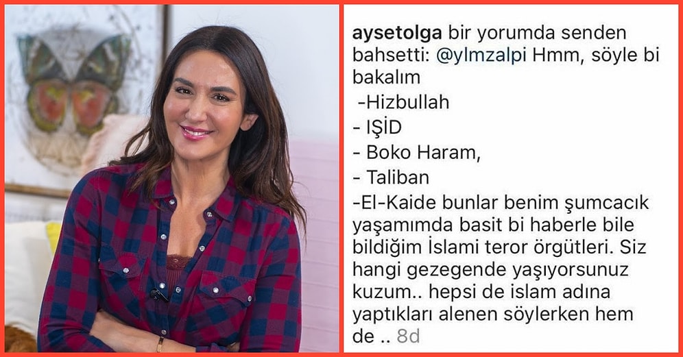 Oyuncu Ayşe Tolga, Instagram Hesabında Yaptığı 'İslami Terör Örgütü' Yorumuyla Sosyal Medyada Konuşuluyor