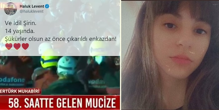 58 Saat Sonra Gelen Mucize: 14 Yaşındaki İdil Şirin'in Enkazdan Sağ Çıkarılması Hepimizi Umutlandırdı