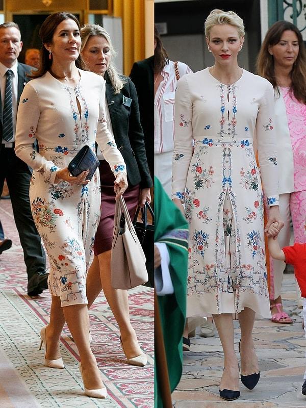 10. Danimarka Prensesi Mary ve Monako Prensesi Charlene
